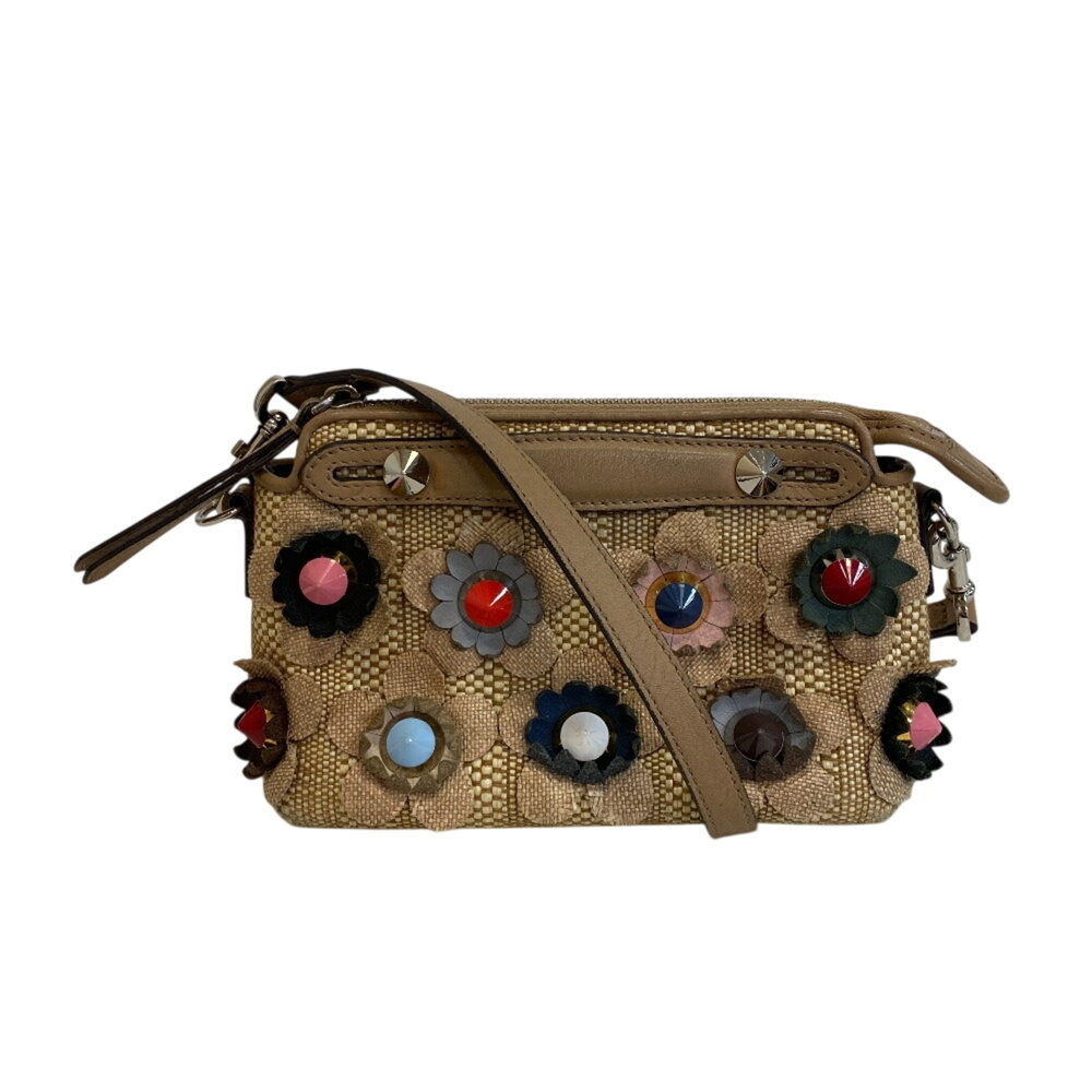 FENDI 8BL135 By The Way Mini 2-Way Handbag, Beige